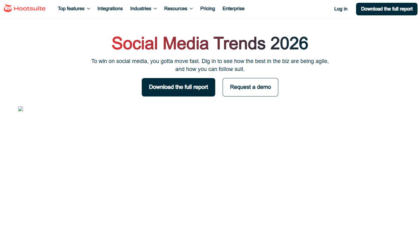 Social Media Trends 2026 Hootsuite
